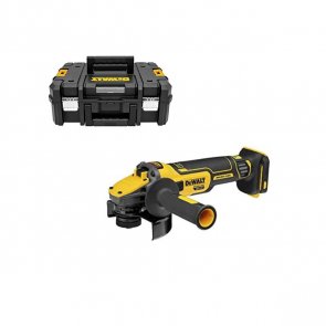 DeWalt Akumulatora Leņķa slīpmašīna XR 18V, FV ADV, 125mm (+koferis) DCG409NT-XJ