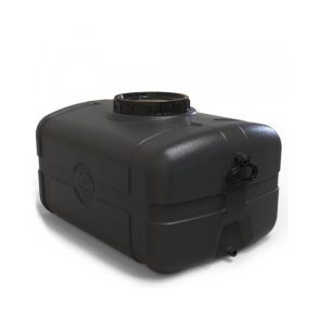 Euro Plast Tehniskā plastikāta tvertne, horizontāla, 85L