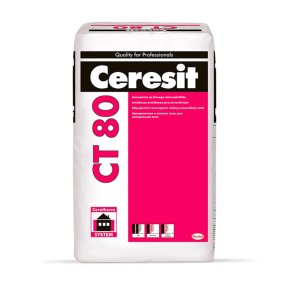 Ceresit CT 80 Армирующий и клеящий раствор для плит EPS и минеральной ваты (Universālā) 25kg