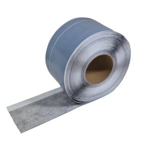 Olive Full Glue Outside Tape Ārējā logu blīvējuma lente ar pilnu līmes slāni, pelēka, 100mm x 25m