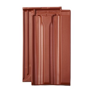 Monier Granat 13V Māla rindu dakstiņš, angobēts, sarkans