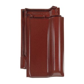 Monier Rubin 13V Māla rindu dakstiņš, glazēts, ķiršsarkans