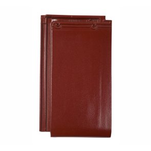 Monier Turmalin Māla rindu dakstiņš, glazēts, kastaņbrūns