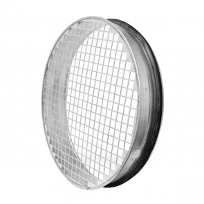 Europlast Конечный элемент для воздуховодов с сеткой, металлический, с резинкой Ø200mm