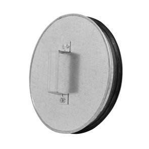 Europlast Торцевая крышка для воздуховодов с ручкой, металлическая, с резинкой Ø100mm