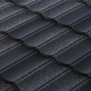 Metrotile Bond Металлическая черепица с каменной крошкой , 1330x415mm, antique grey