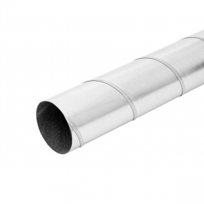 Europlast Витой воздуховод металлический Ø100mm-0.3m