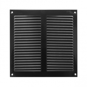 Europlast Решетка металлическая 200x200mm, melna