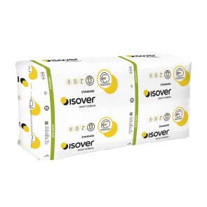 Isover Standard 36 (KL36) минеральная вата в листах 610 мм Isover Standard 36 (KL36) minerālvate loksnēs 70x610x1170mm, 9.99m2