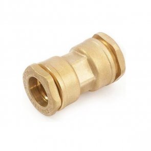 General Fittings Компрессионный переходник, без резьбы General Fittings Kompresijas pāreja 25x25mm, misiņš