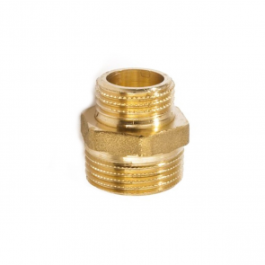 General Fittings Переходник 1.1/2 collas x3/4 collas, ārējā vītne, misiņš