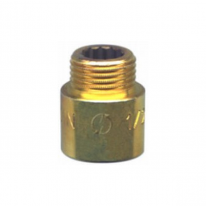 General Fittings Удлинение 3/4 collas x 10mm, misiņš