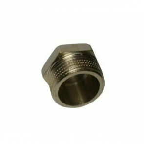 General Fittings Пробка, наружная резьба General Fittings Korķis 1/4 collas, ārējā vītne, misiņš