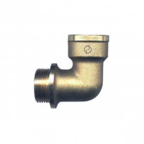 General Fittings Колено, внутренняя/наружная резьба General Fittings Līkums 1/4 collas, iekšējā/ārējā vītne, misiņš