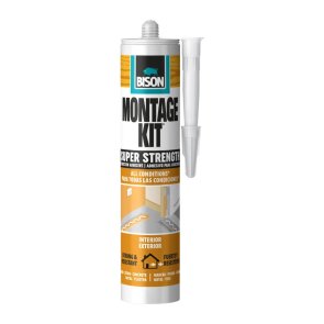 Bison Montage Kit Super Strength Montāžas līme, 350g