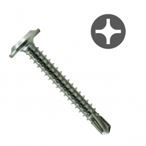 Easy-Fix Montāžas skrūve ar urbi SPEC 23, cinkota, 4.2x41mm (250gab)