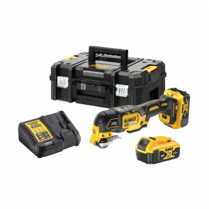 DeWalt Akumulatora Multifunkcionāls instruments 18V, ar aksesuāriem (+2x5Ah, lādētājs, koferis) DCS356P2-QW