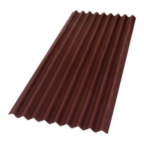 Onduline Classic 2000x950x3mm viļņotās bitumena jumta loksnes, brūna