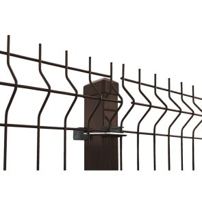 Vilmars Žoga panelis 3D, D4mm stieple, rūts 50x200mm, 1.23x2.5m, brūns