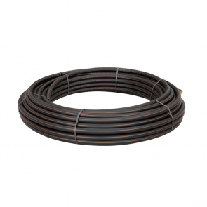 Uponor Infra Spiedvadu kanalizacijas caurule PE80, PN12,5, SDR11, 40X3.7mm,100 m