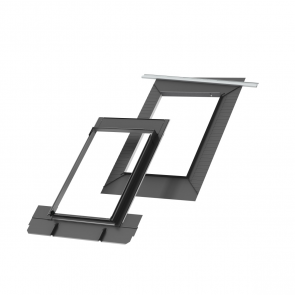 Velux iebūvēšanas komplekts metāliskajam jumtam ar click sistēmu BFX EDQ CK02 55x78cm 1000L