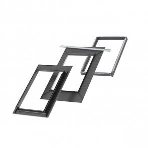 Velux iebūvēšanas piederumi plakaniem jumta segumiem ar BDX EDS CK02 55x78cm 2000