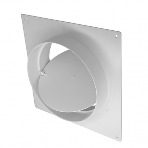 Europlast Фланец с круглым соединением и клапаном пластмассовый Ø150mm