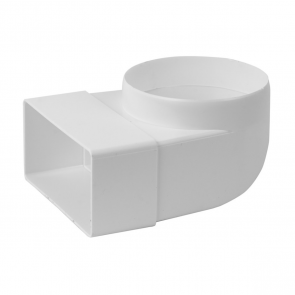 Europlast Līkums ar diametru plastmasas 110x55mm, Ø100mm