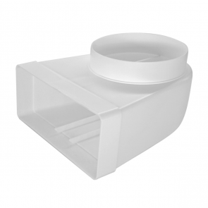 Europlast Līkums ar diametru plastmasas 220x90mm, Ø150mm