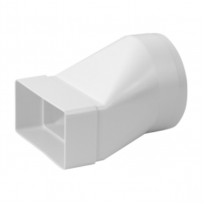 Europlast Переходник на круглый (длинный) пластмассовый, 110x55 мм, Ø100 мм