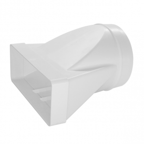 Europlast Pāreja uz apaļo plastmasas, 220x90mm Ø150mm