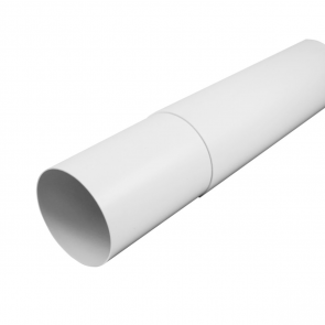 Europlast Телескопический круглый канал Ø100mm, 300-500mm