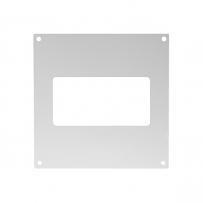 Europlast Фланец прямоугольный пластмассовый 110x55mm