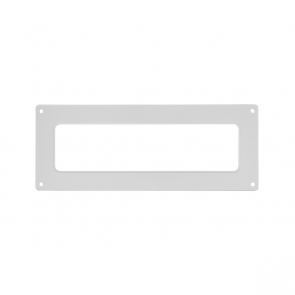 Europlast Фланец прямоугольный пластмассовый 220x55mm