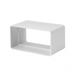 Europlast Соединение плоских каналов пластмассовое 220x55mm