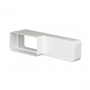 Europlast Соединение плоских каналов пластмассовое 220x55mm-110x55mm