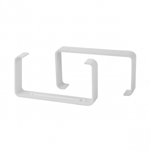 Europlast Крепление прямоугольное пластмассовое KZ 220x55mm, 2 gab