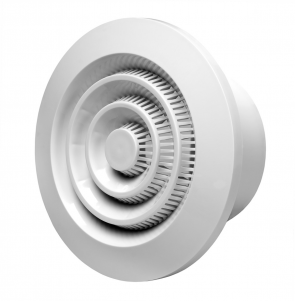 Europlast Решетка потолочная пластмассовая, круглая Ø80mm