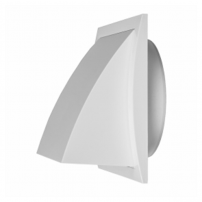Europlast Решетка пластмассовая, с обратным клапаном 190x190 мм Ø125mm