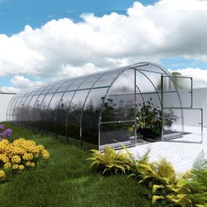 Baumera Klasika EASY Siltumnīca ar polikarbonāta pārklājumu 4mm, 3x8m (24m2)