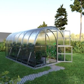 Baumera Klasika Siltumnīca ar pamatiem un polikarbonāta pārklājumu 4mm, 3x4m (12m2)