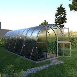 Baumera Klasika Siltumnīca ar pamatiem un polikarbonāta pārklājumu 4mm, 3x6m (18m2)