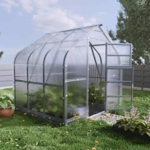 Baumera Klasika STANDART Siltumnīca ar pamatiem un polikarbonāta pārklājumu 4mm, 2.5x2m (5m2)
