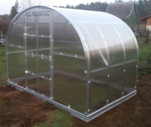 Baumera Klasika Теплица с фундаментом и поликарбонатным покрытием 4mm, 3x2m (6m2)