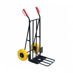 Vilmars Тележка для мешков с наклонной платформой, 2 полиуретановых колеса 150kg