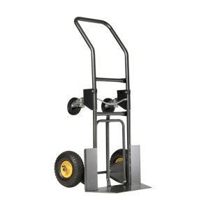 Haemmerlin Rollax 950 Kravas ratiņi ar nolokāmu platformu, 2 pneimatiski riteņi, 187x598/420x326, 200kg