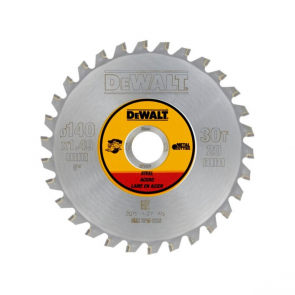 DeWalt Zāģripa 140x20mm, 30T