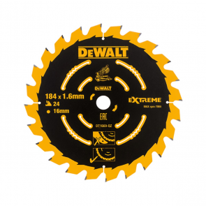 DeWalt Zāģripa CSB 184x16mm, 24T