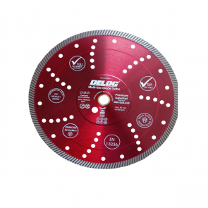 Delog Алмазный диск, Turbo, Multi-use для бетона 300x10x25,4/20mm