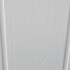 Huntonit Окрашенные древесноволокнистые стеновые и потолочные панели Panelbord Wood, белые 11x200x2420mm, iepak. 1.936m2